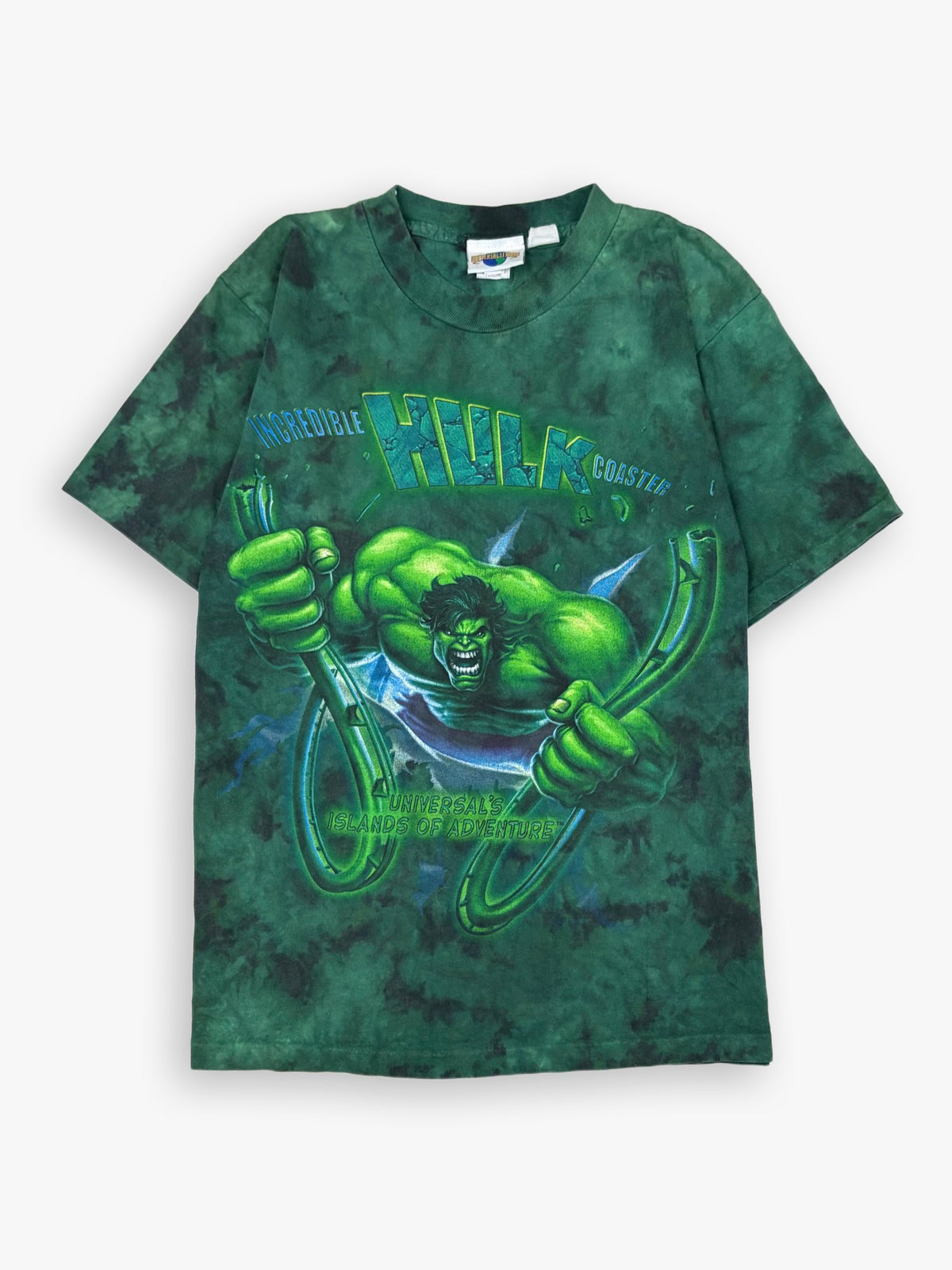 1990s Universal Studios Incredible Hulk Coaster T-Shirt