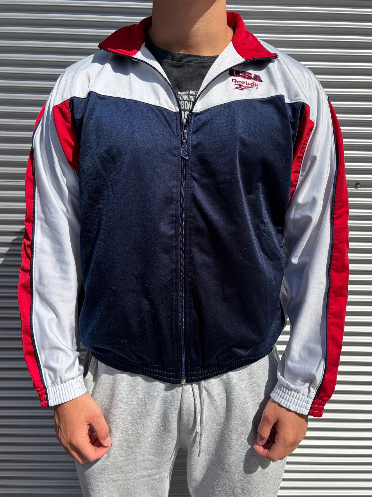 1990s Reebok USA Track Top