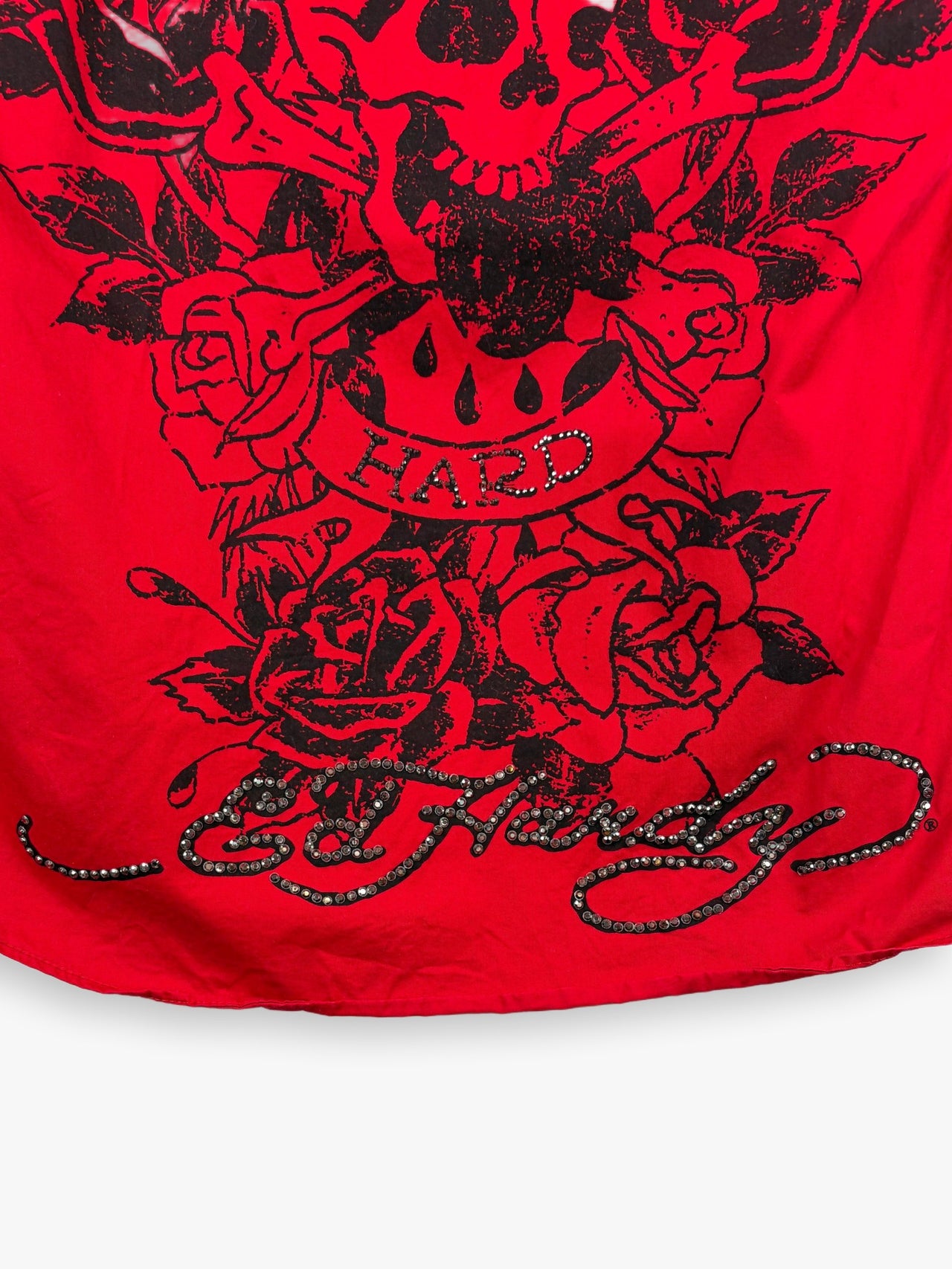 2000s Ed Hardy Button Up Shirt