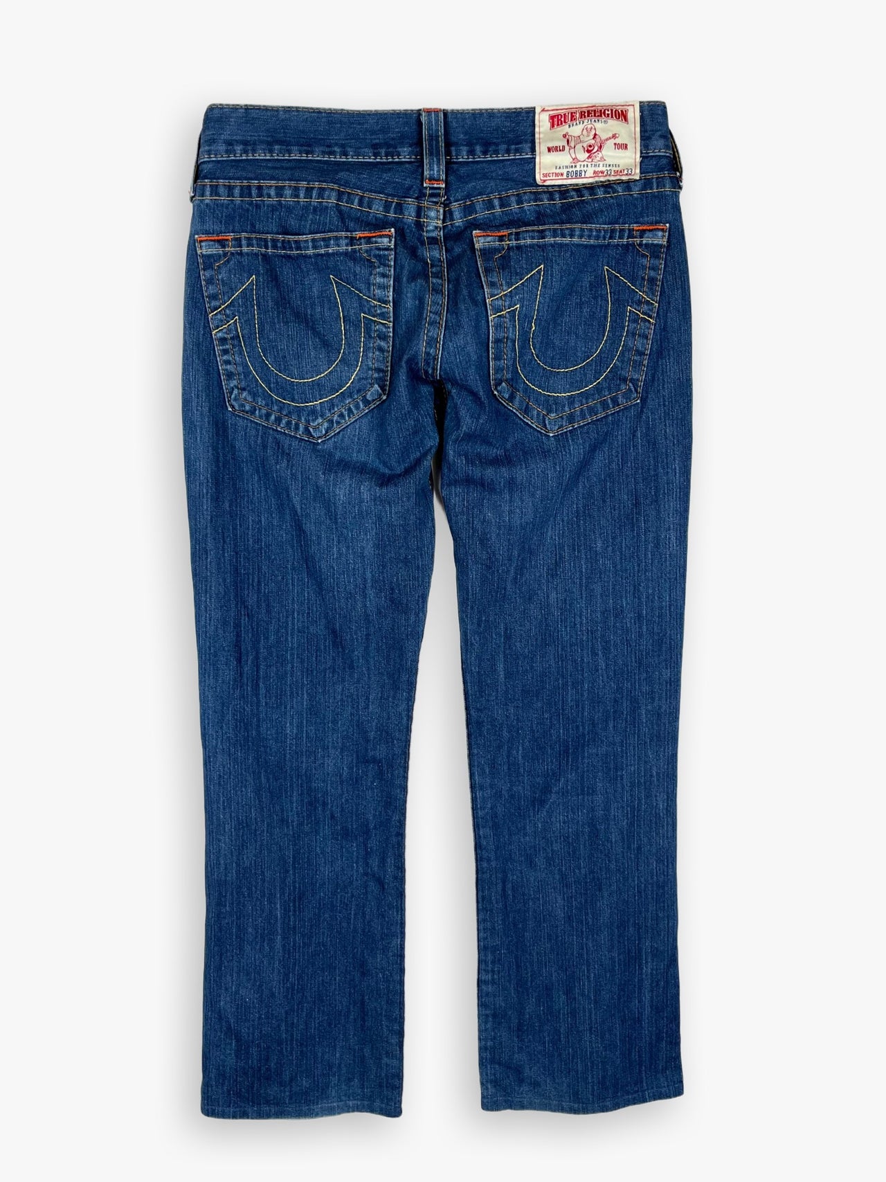 2000s True Religion Bobby Straight Leg Jeans