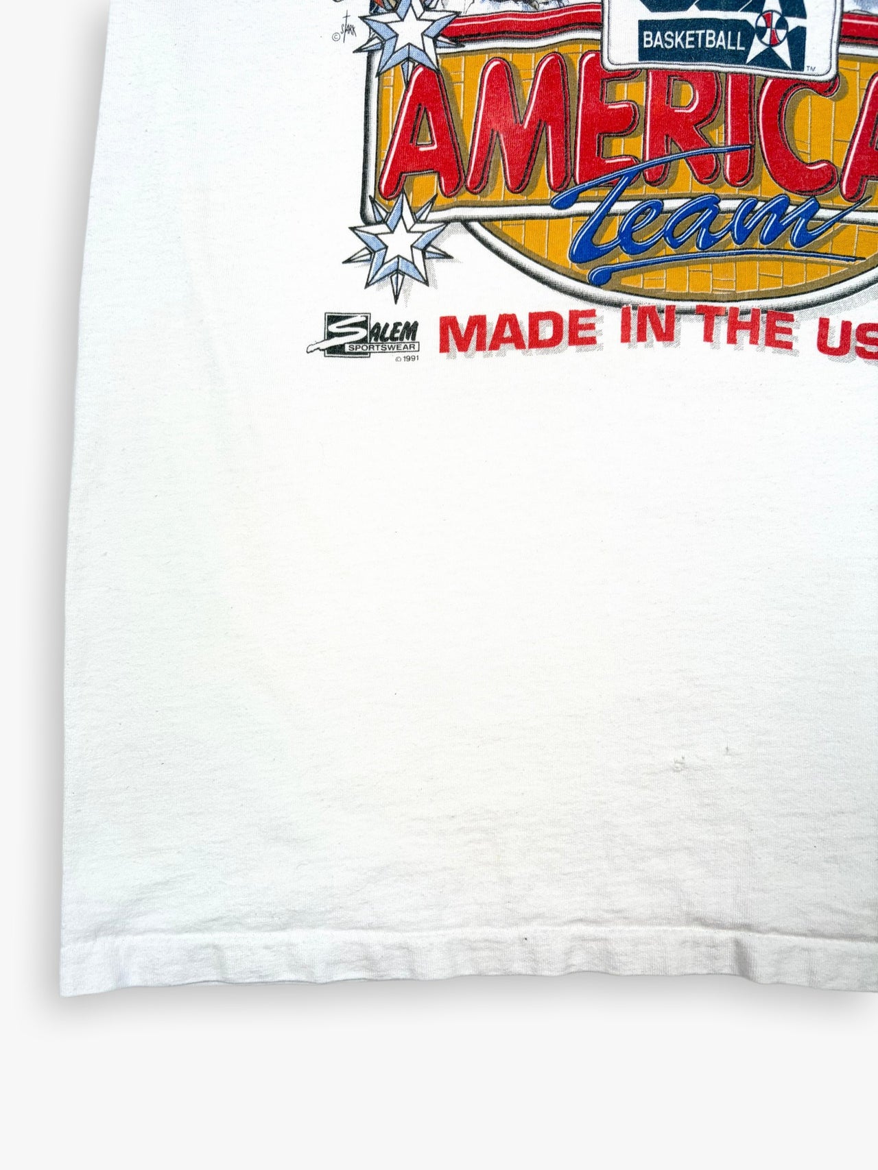 1992 Salem Sportswear USA Basketball Dream Team T-Shirt