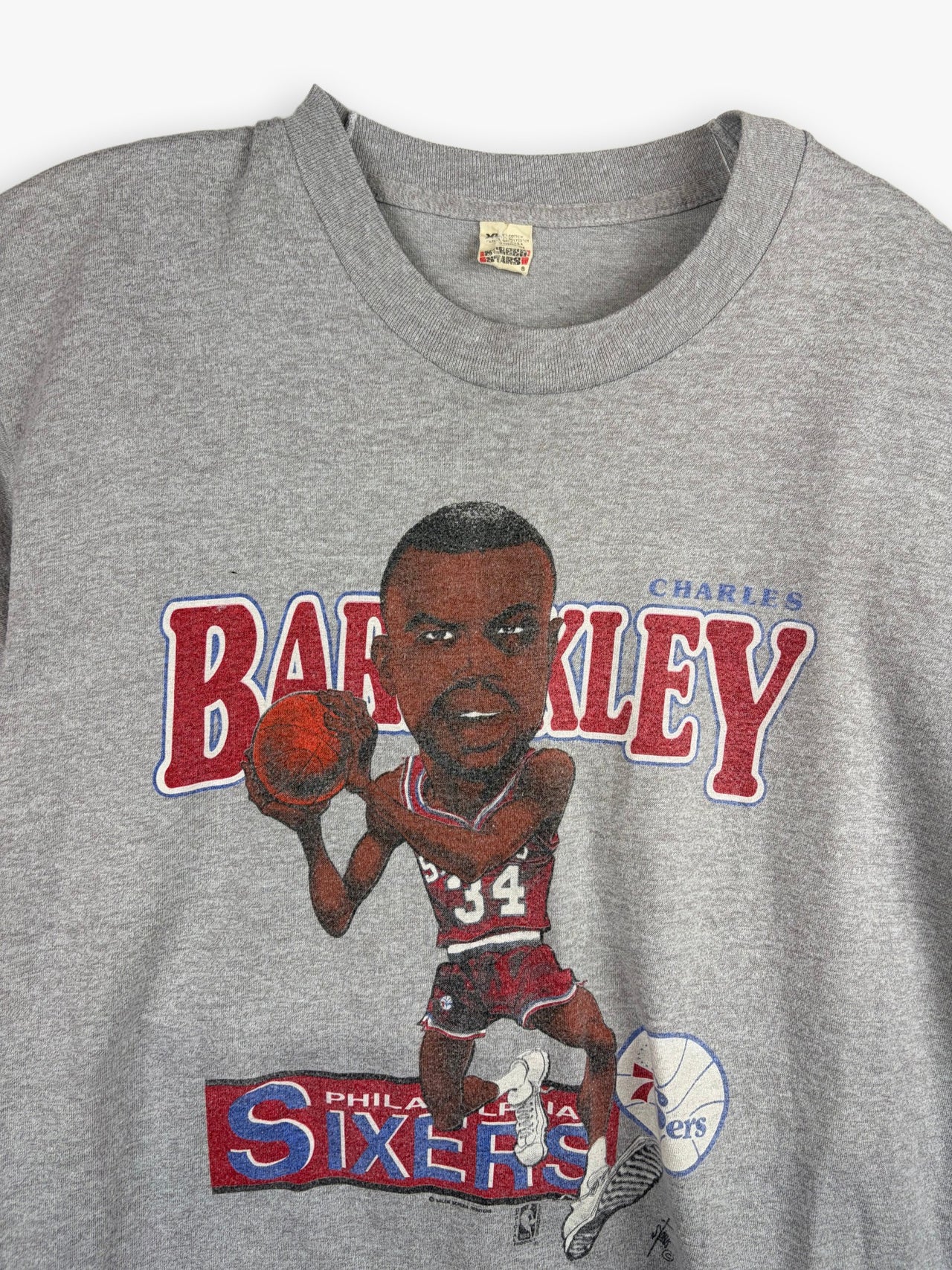 1980s Charles Barkley Philadelphia 76ers T-Shirt