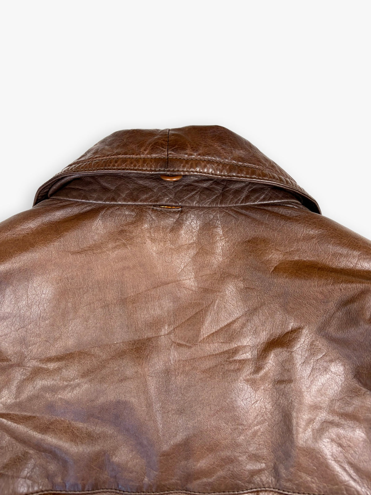 1980s Iceberg Leather Bomber Jacket