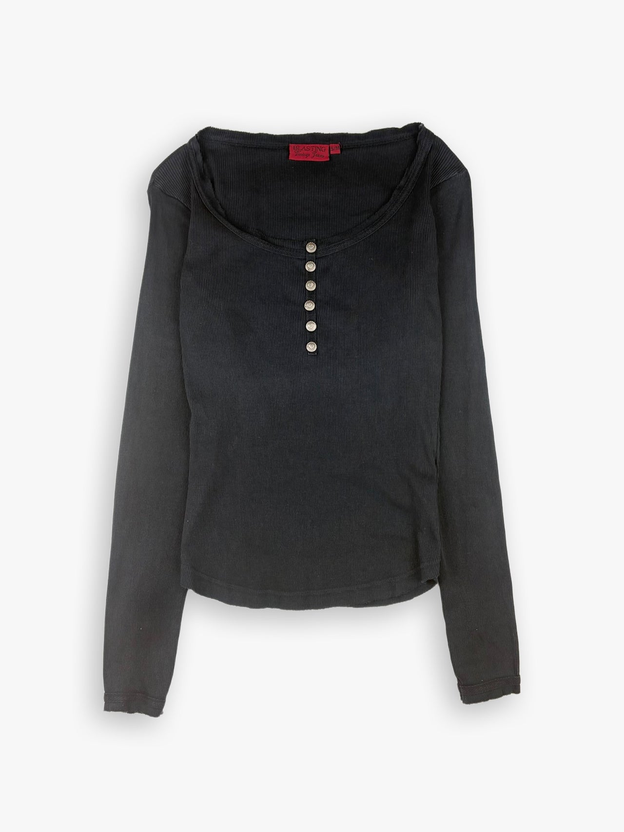 Women’s Blasting Ribbed Long-sleeve