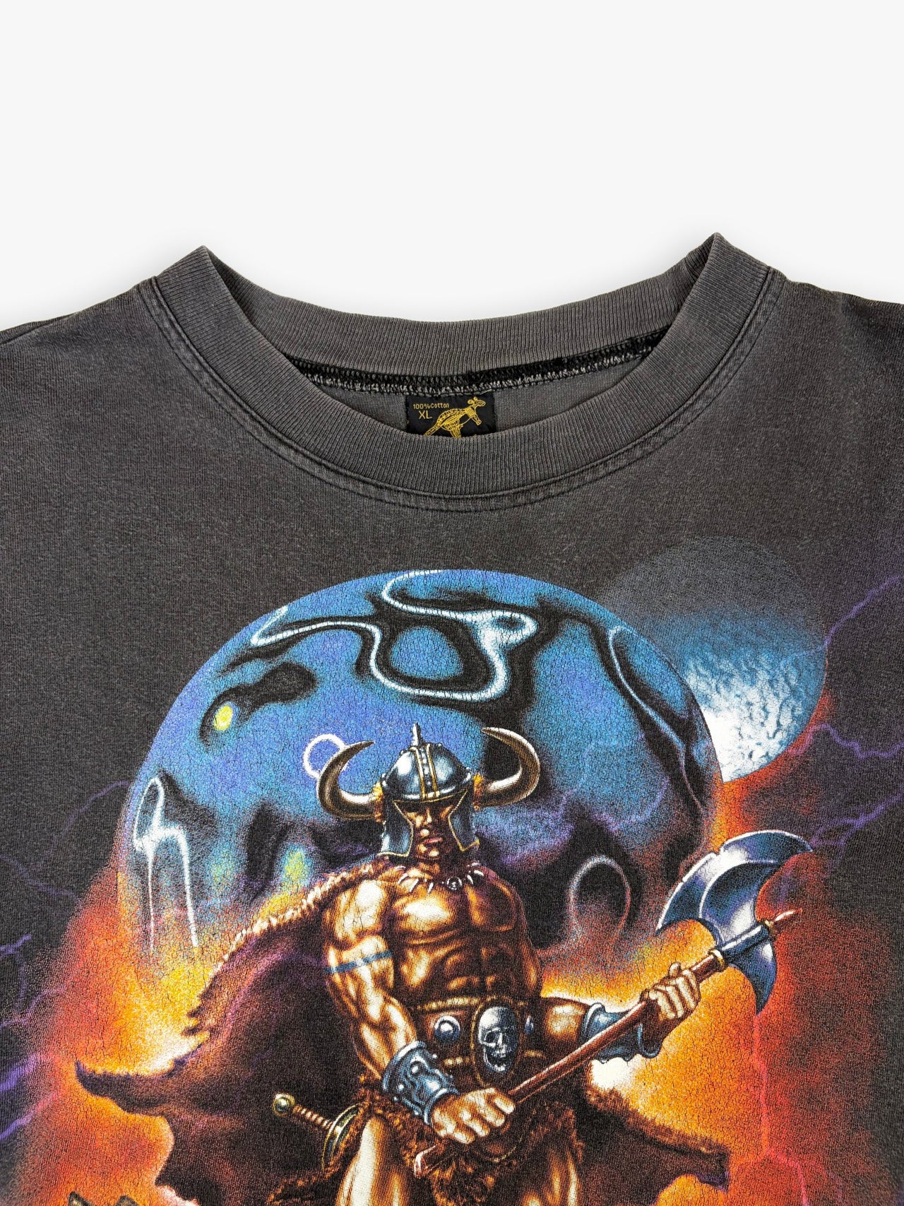 1990s Churinga Warrior Lord ”The Axe Master” T-Shirt