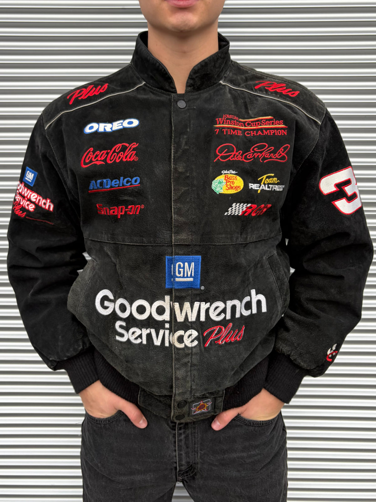 2000s Chase Authentics Nascar Dale Earnhardt Racing Jacket