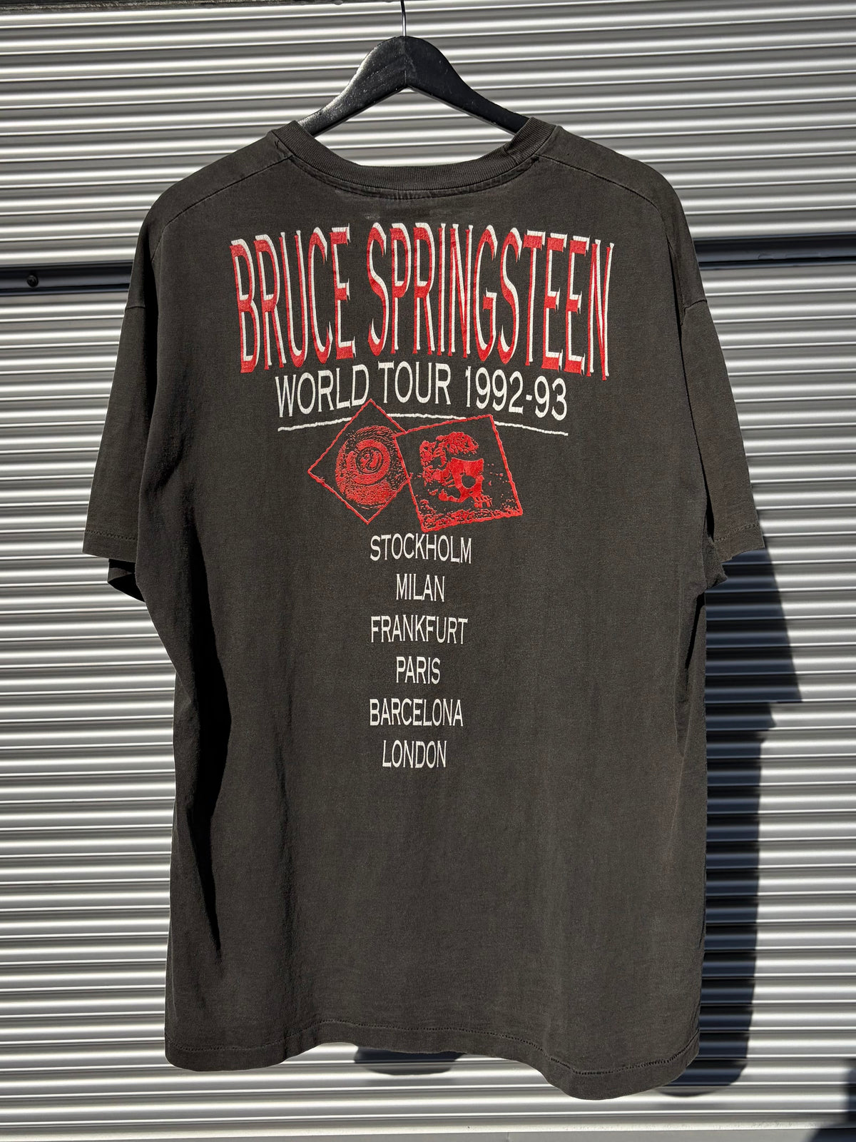 1992 Bruce Springsteen World Tour T-Shirt