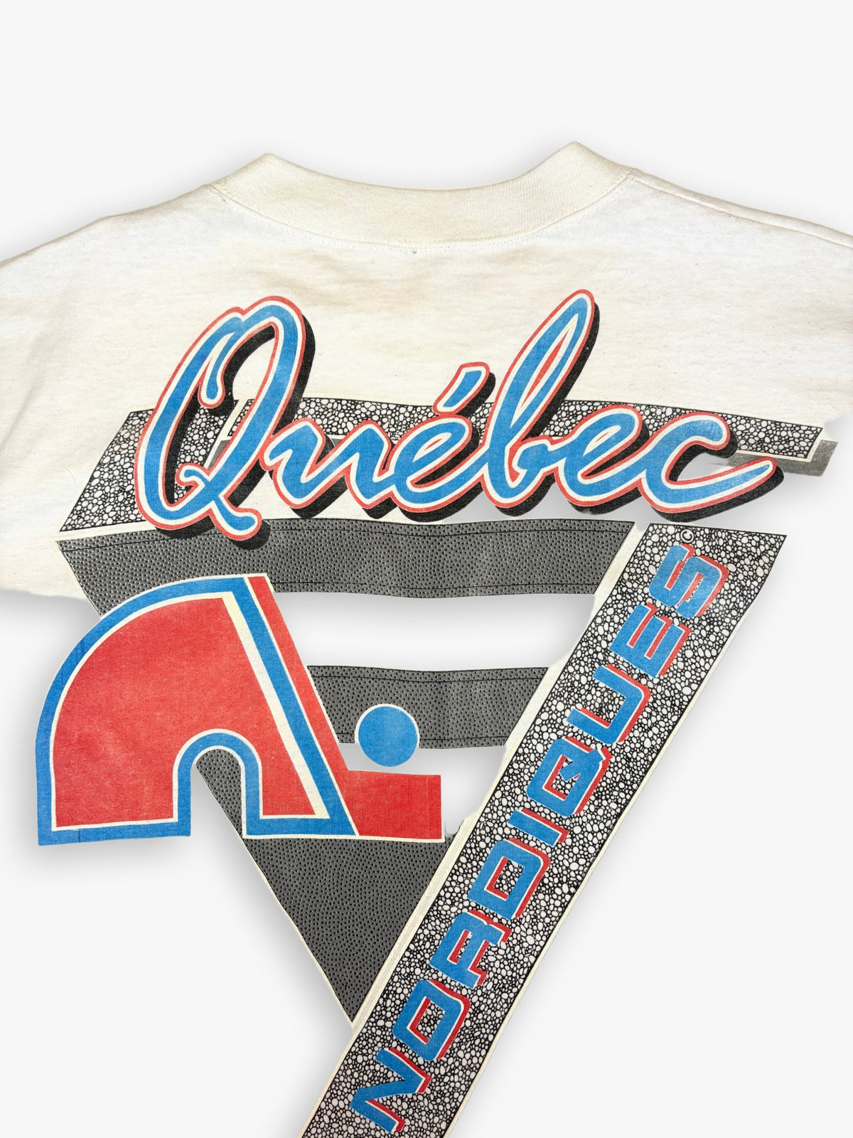 1991 Bulletin Athletic Quebec Nordiques NHL T-Shirt