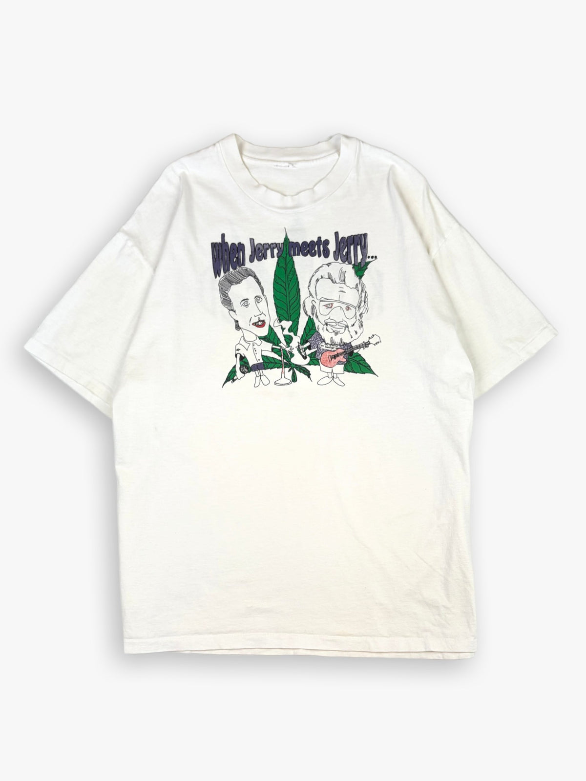 1990s Jerry Meets Jerry Kindfeld Parody T-Shirt