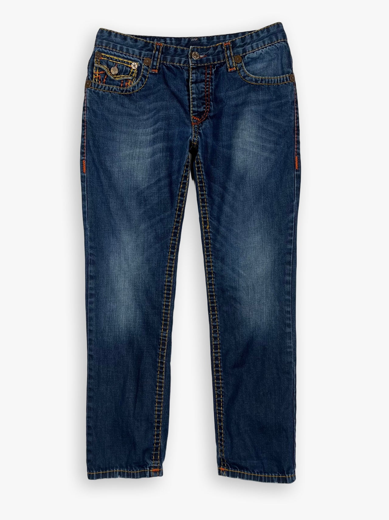 2000s True Religion Joey Super T Straight Leg Jeans