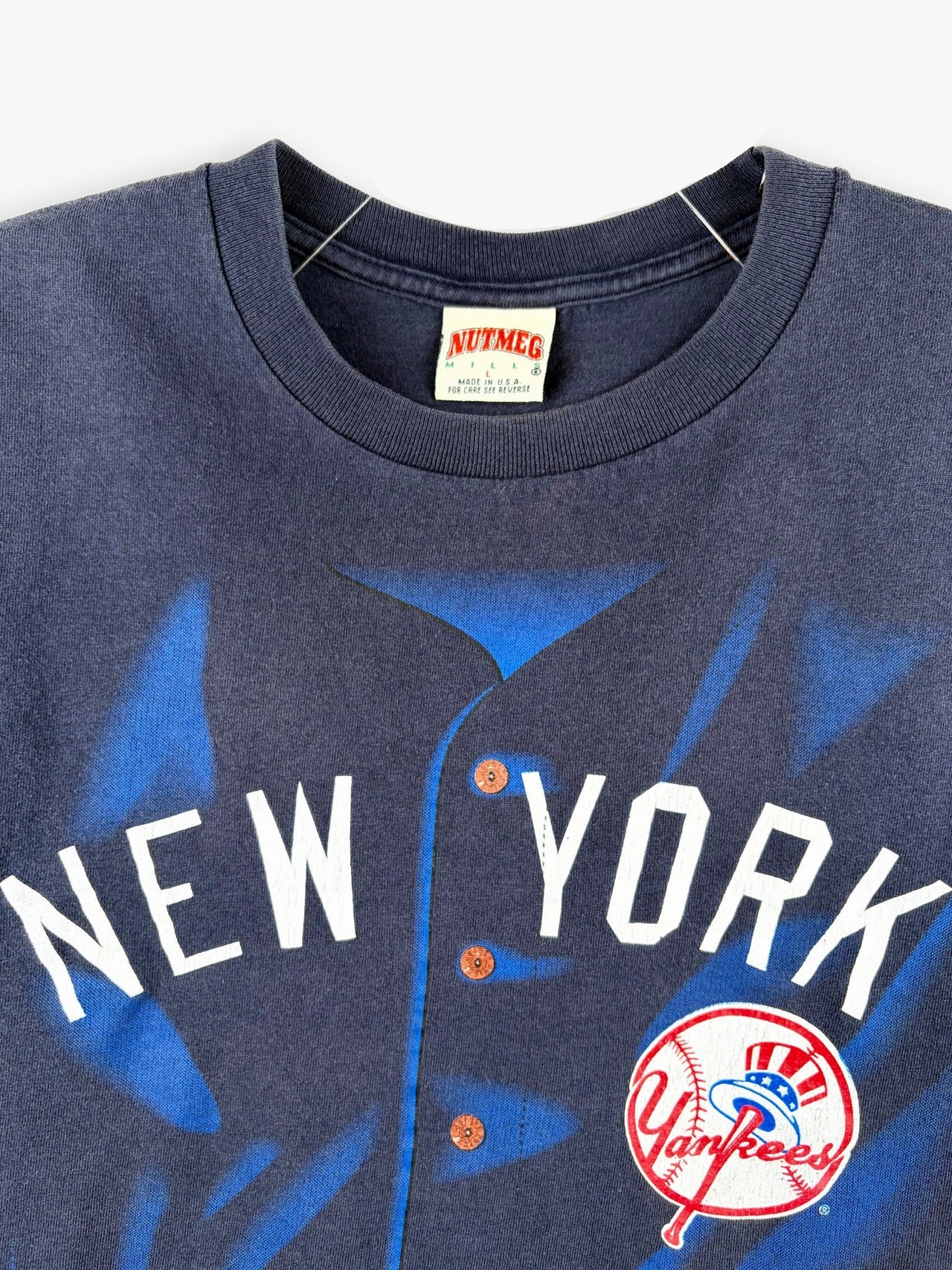1990s Nutmeg Mills New York Yankees MLB T-Shirt