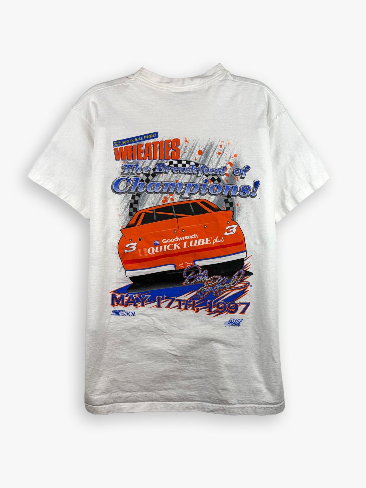 1997 Dale Earnhardt Wheaties Nascar T-Shirt
