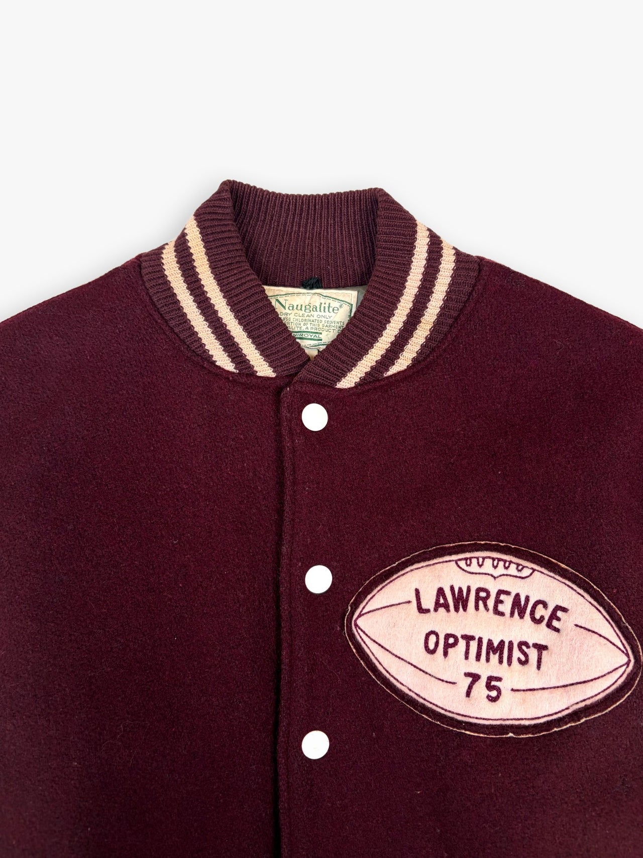 1970s Lawrence Optimist Varsity Jacket