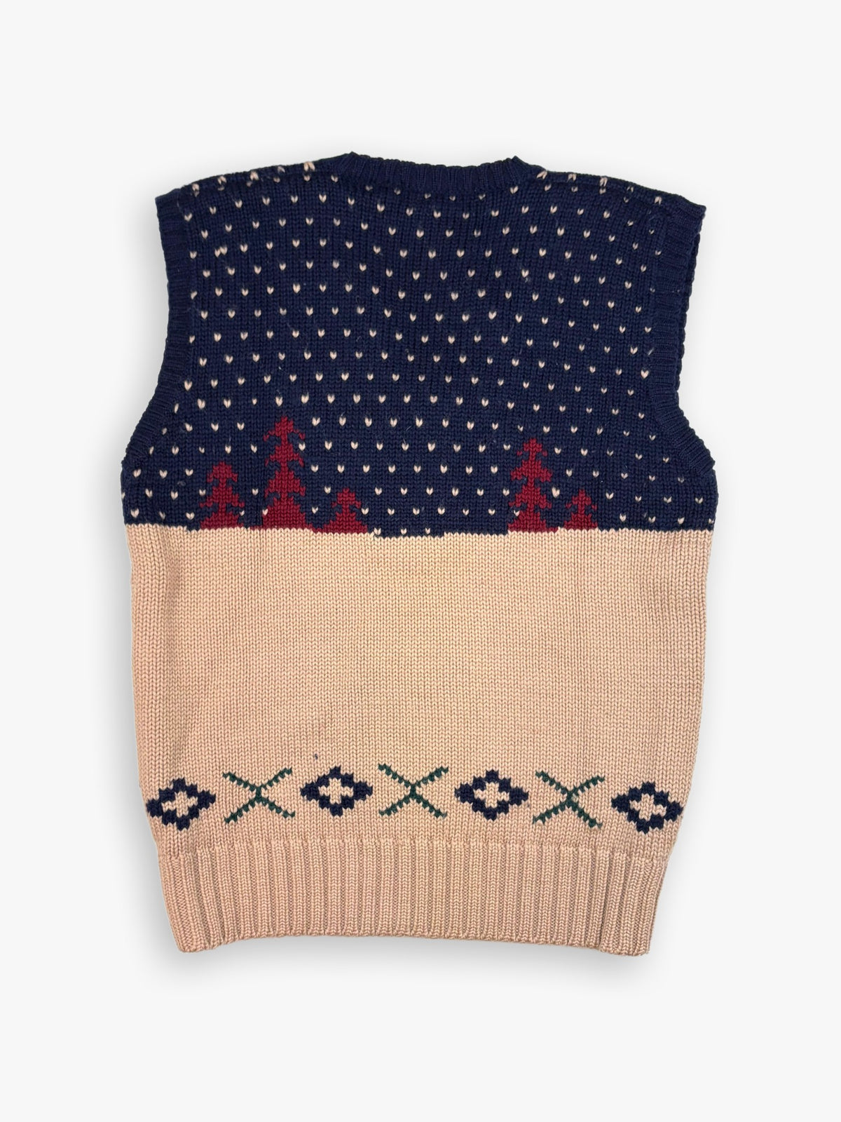 1990s Polo Ralph Lauren Skier Knit Sweater Vest