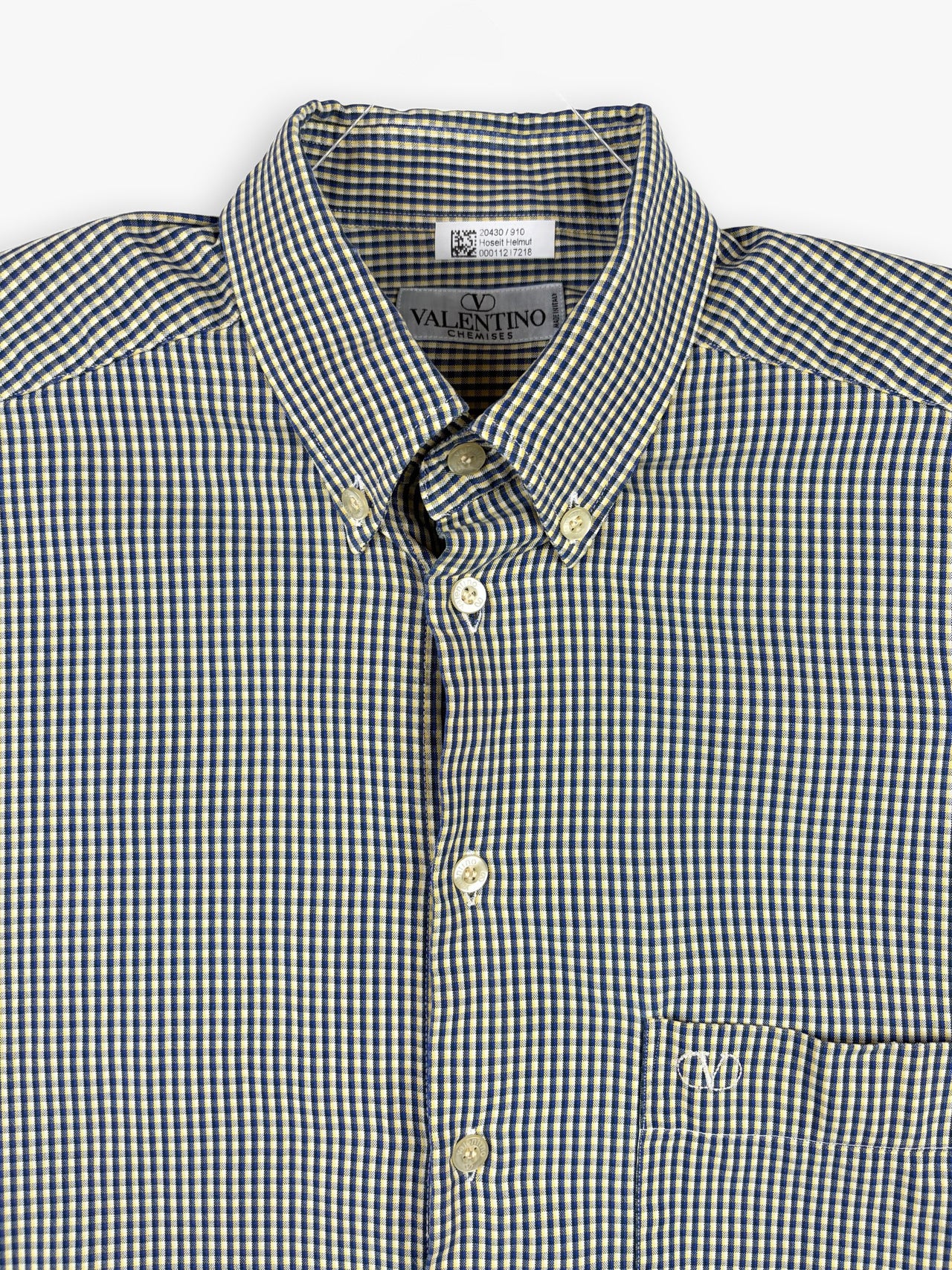 1980s Valentino Chemises Short Sleeve Button Shirt