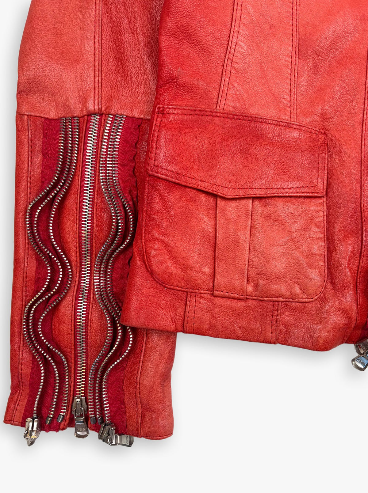 1990s Women’s David 2 Leather Jacket