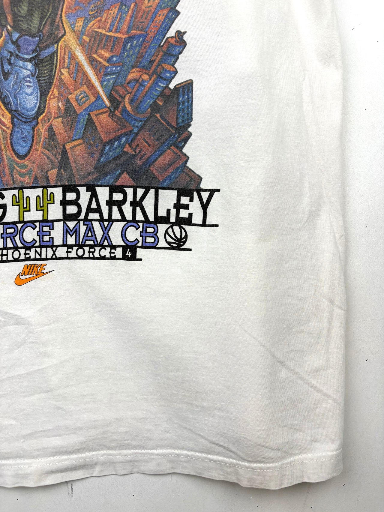 1990s Nike Charles Barkley Phoenix Suns Air Force Max T-Shirt