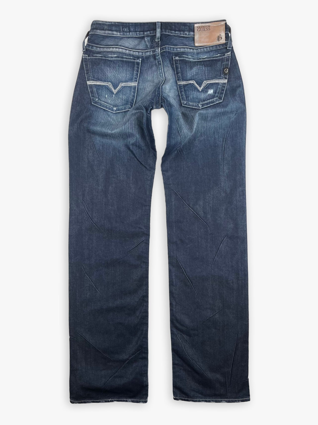 Women’s Guess Premium Rebel Straight Leg Jeans