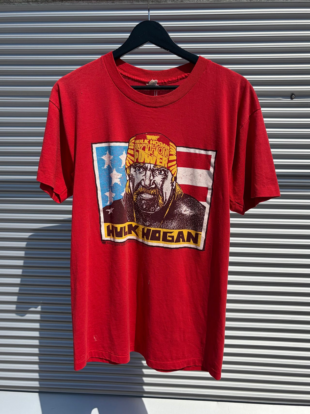 1991 WWF Hulk Hogan WWE Promo T-Shirt