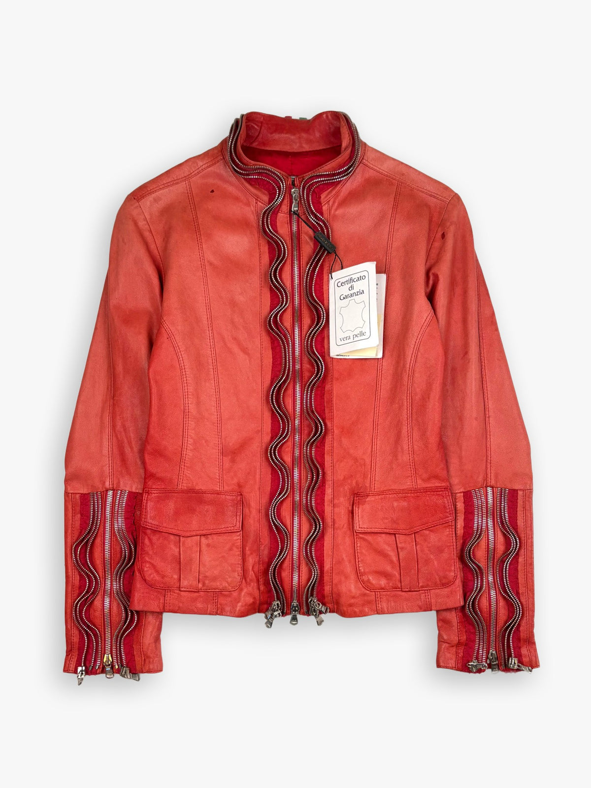 1990s Women’s David 2 Leather Jacket