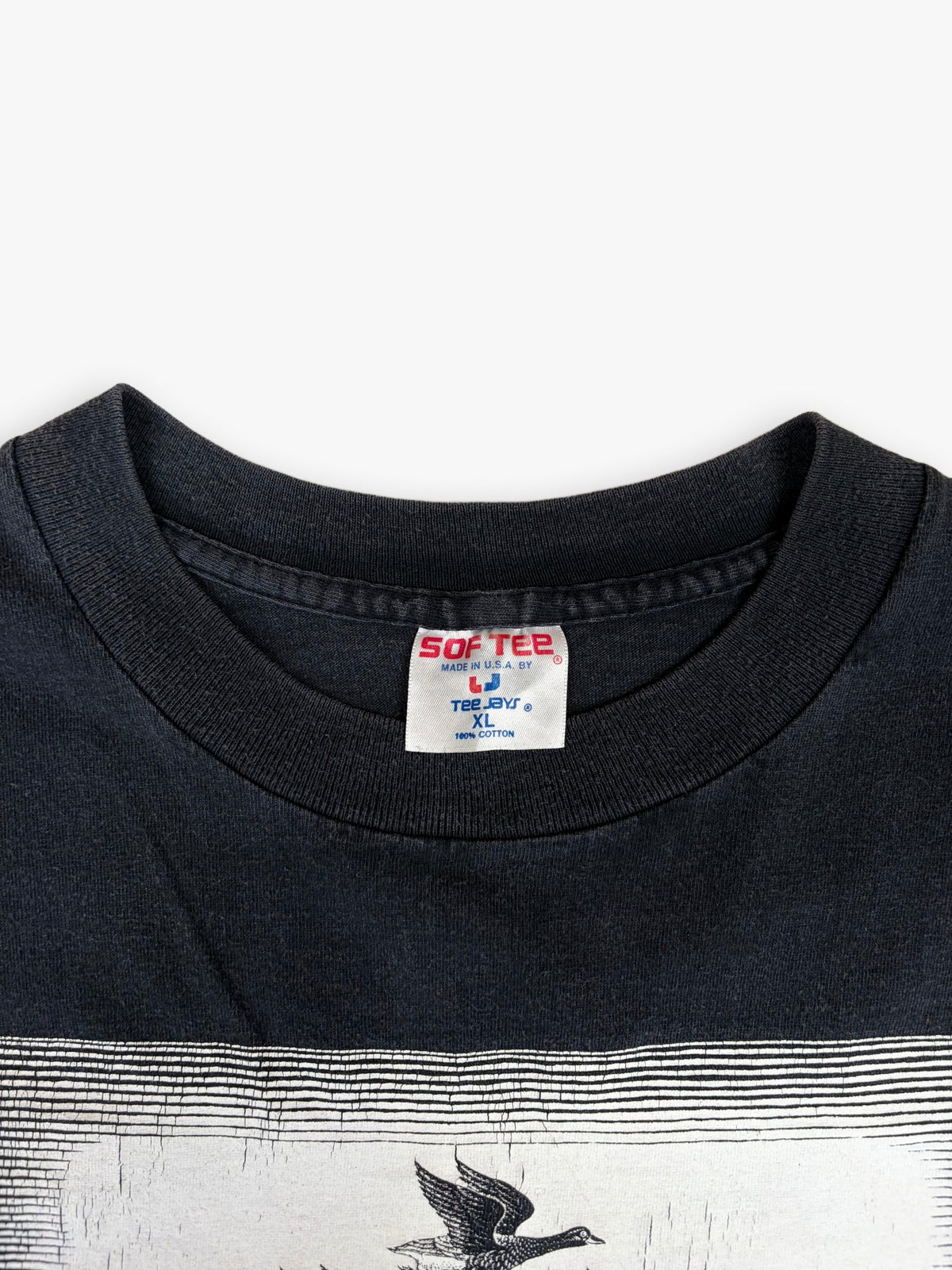 1989 M.C. Escher Sky & Water Art T-Shirt