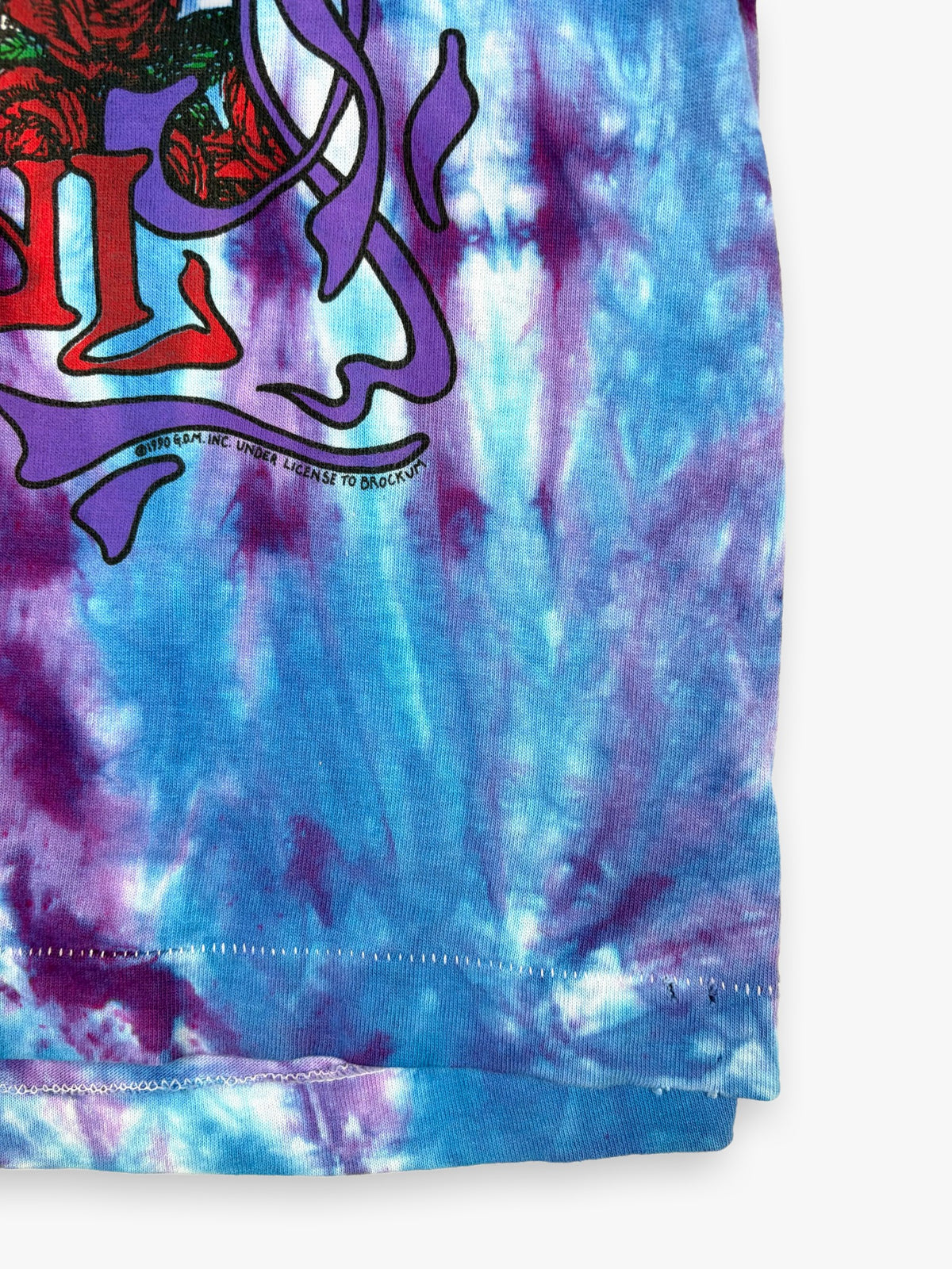 1990 Grateful Dead Bertha Tie Dye T-Shirt