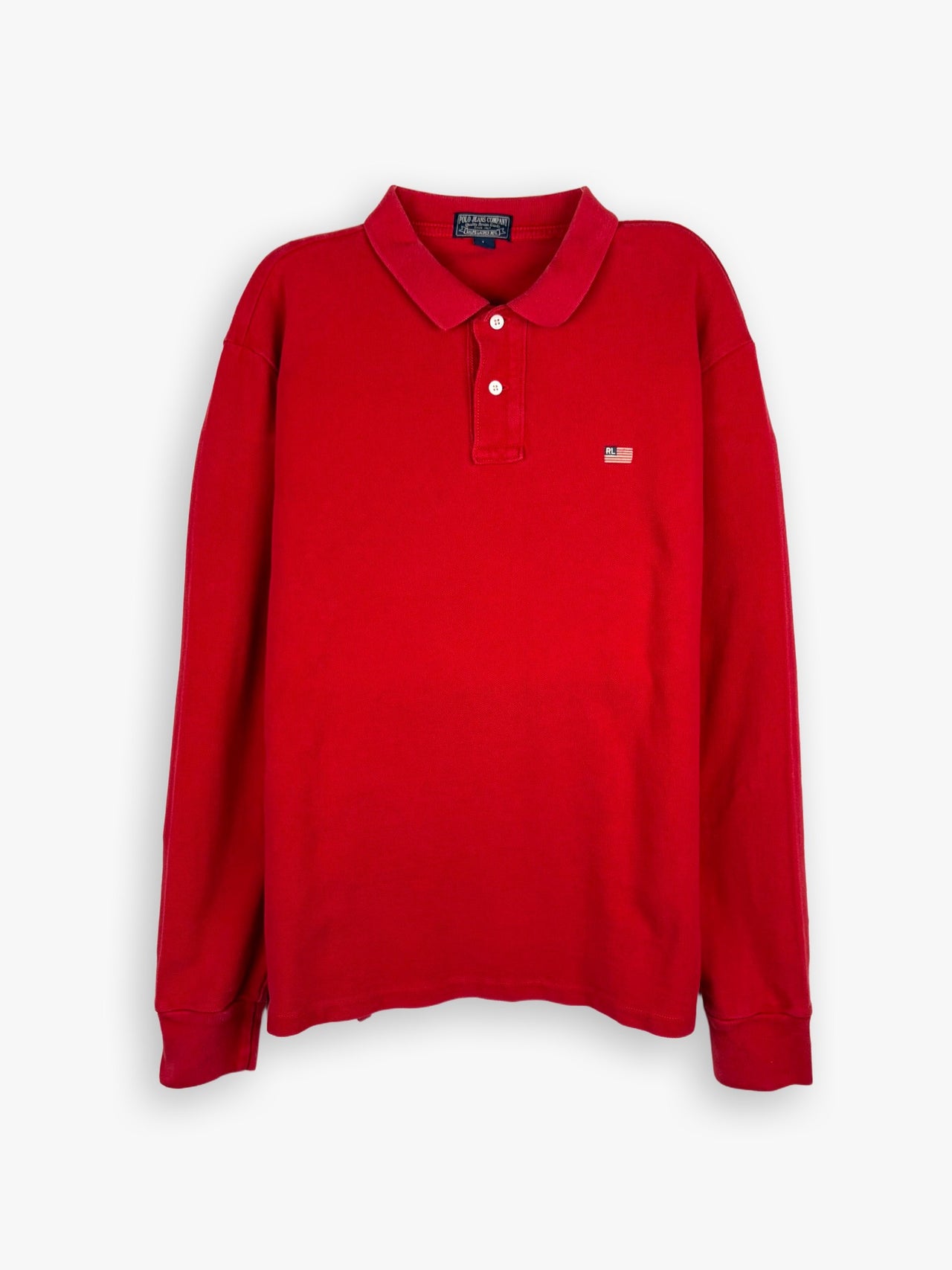 Polo Jeans Company Long-sleeve Polo Shirt