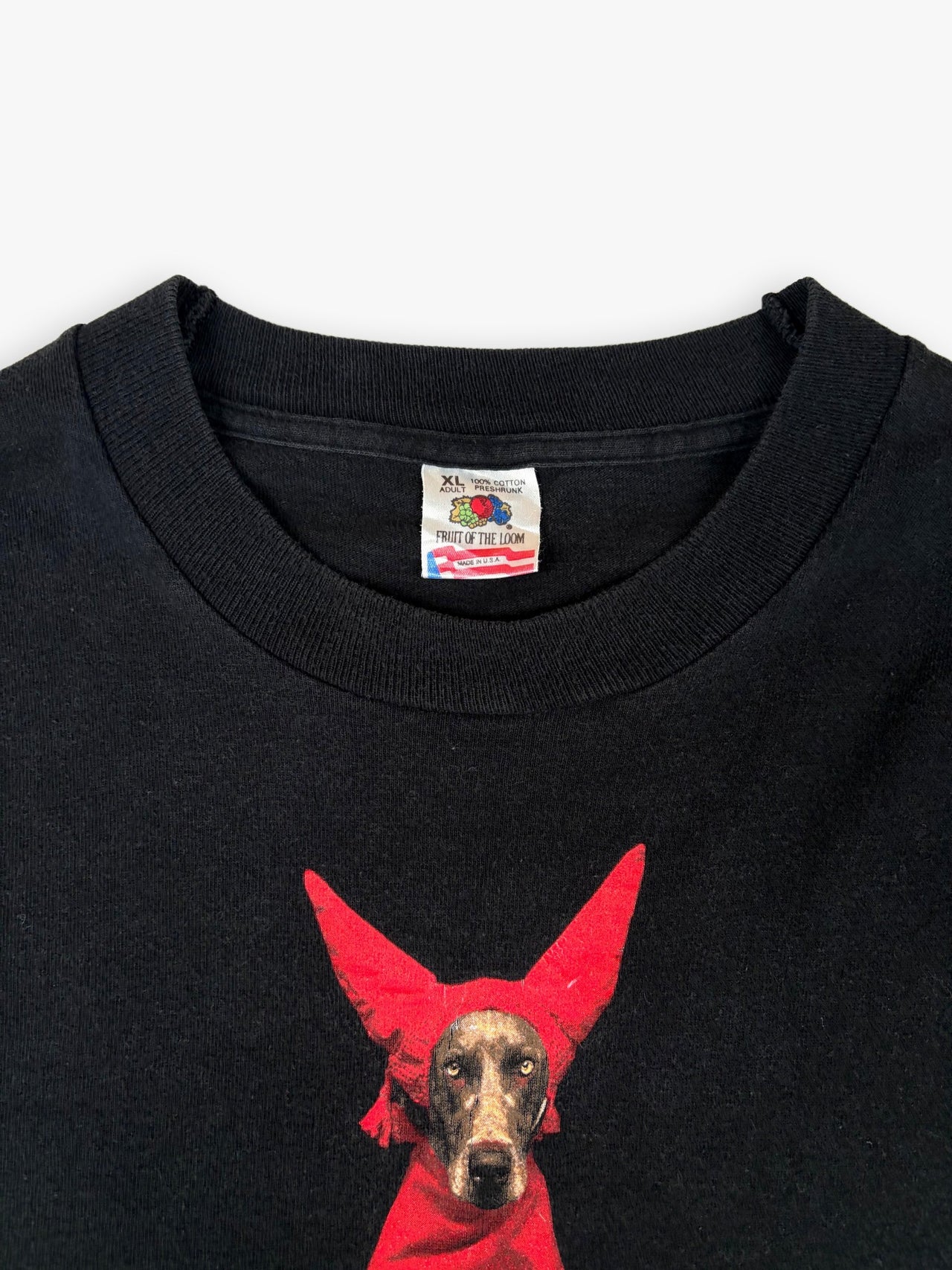 1995 William Wegman Devil Dog T-Shirt