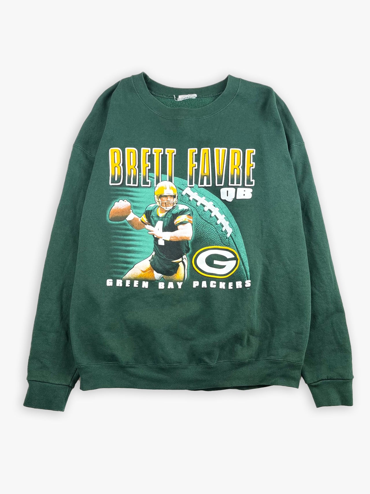 1990s Brett Favre Green Bay Packers Sweatshirt