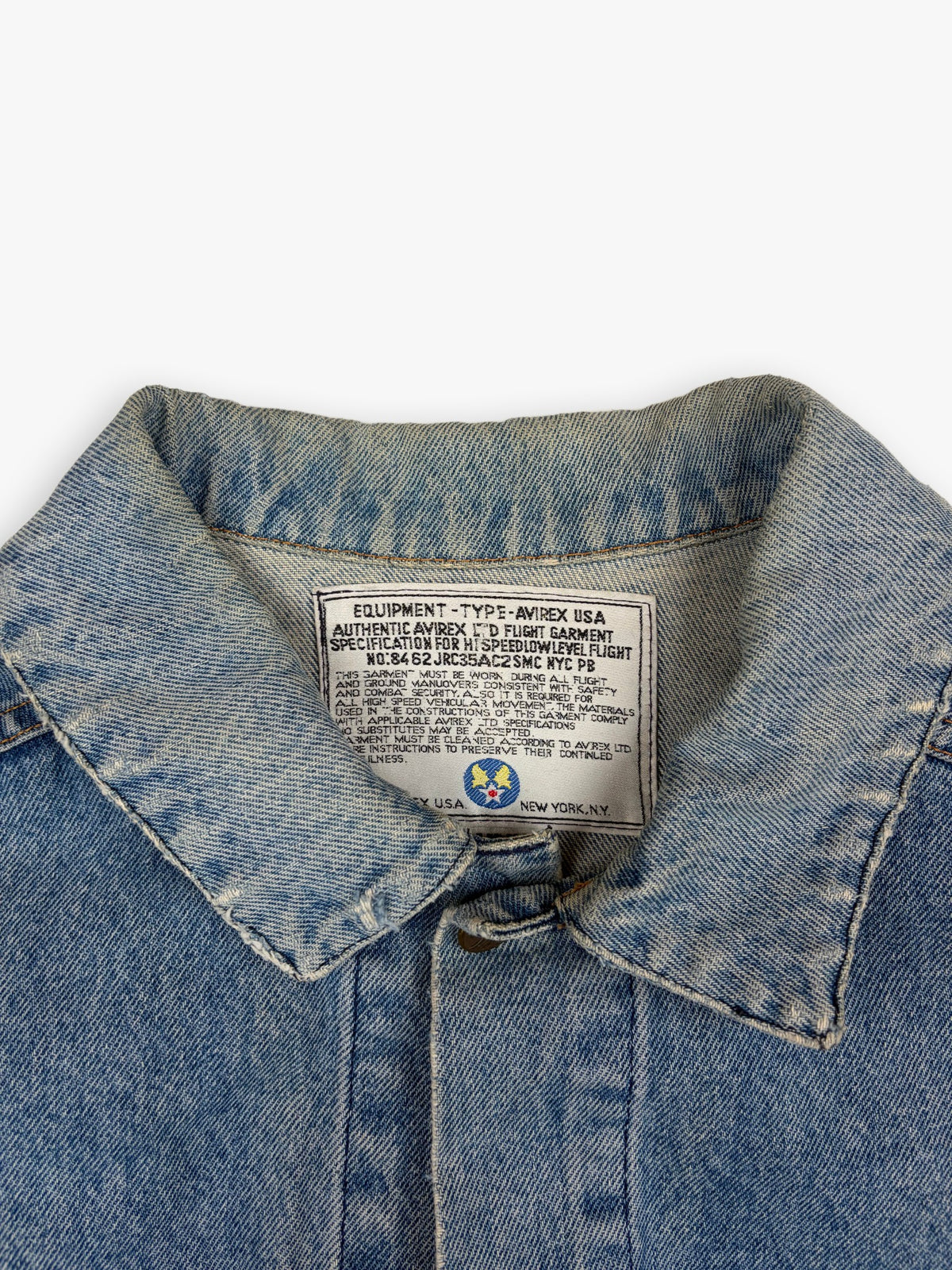 1980s Avirex Denim Jacket