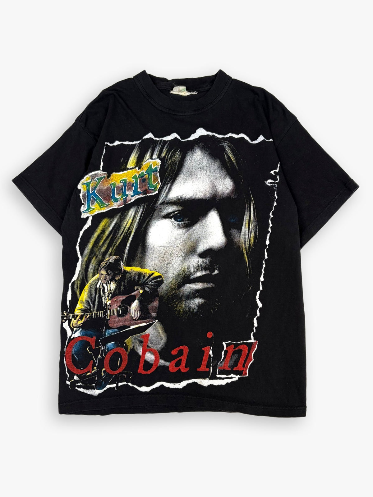 1990s Kurt Cobain Euro Bootleg T-Shirt