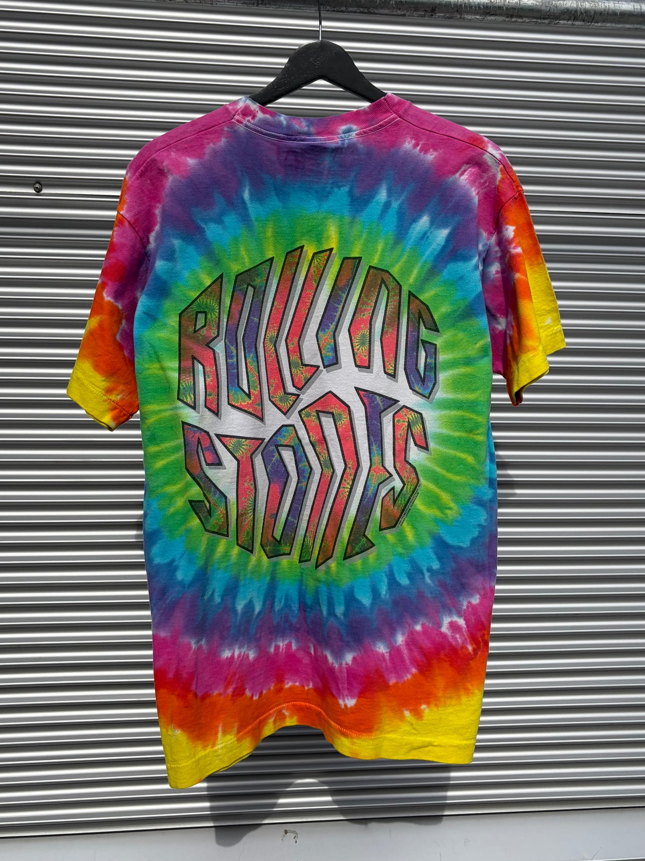1994 Liquid Blue Rolling Stones Tie-Dye T-Shirt