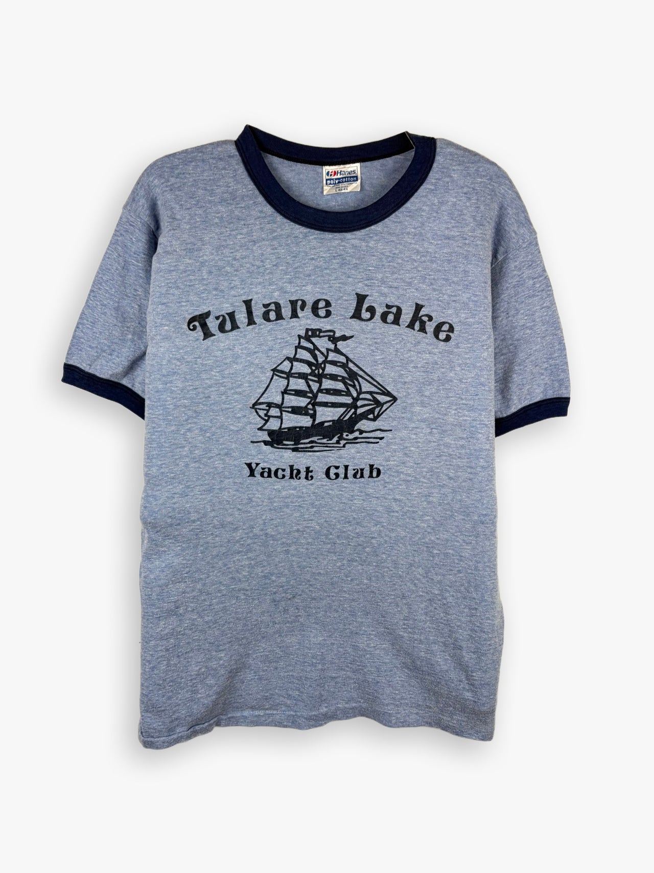 1990s Tulare Lake Yacht Club Ringer T-Shirt