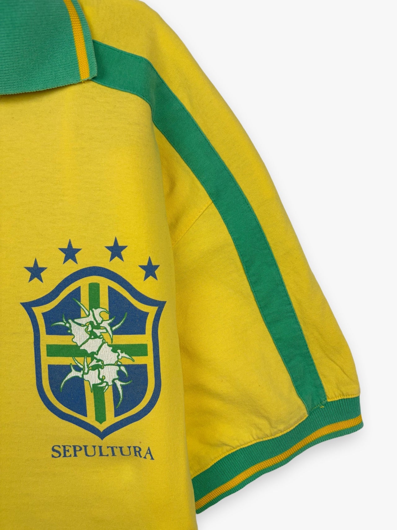 1998 Blue Grape Sepultura Brazil Jersey Shirt