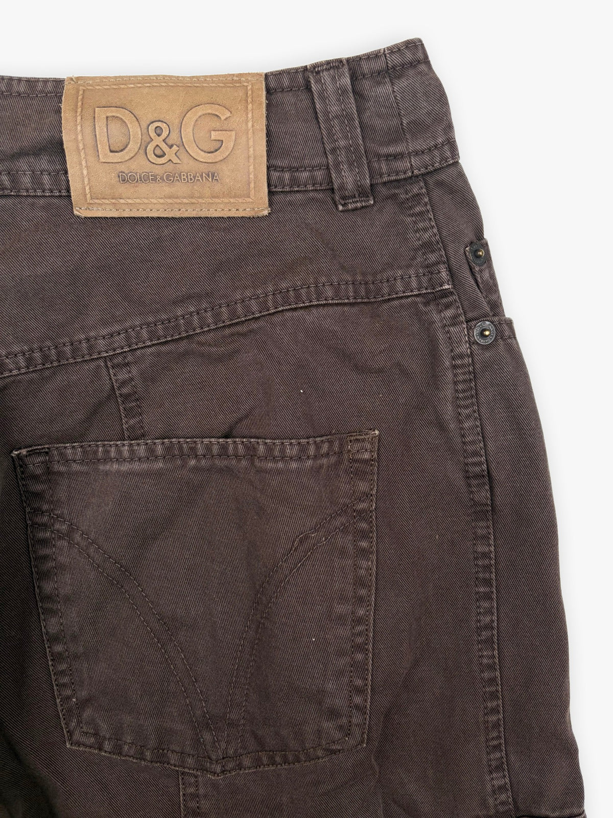 SS2003 Dolce & Gabbana Full Zip Cargo Pants