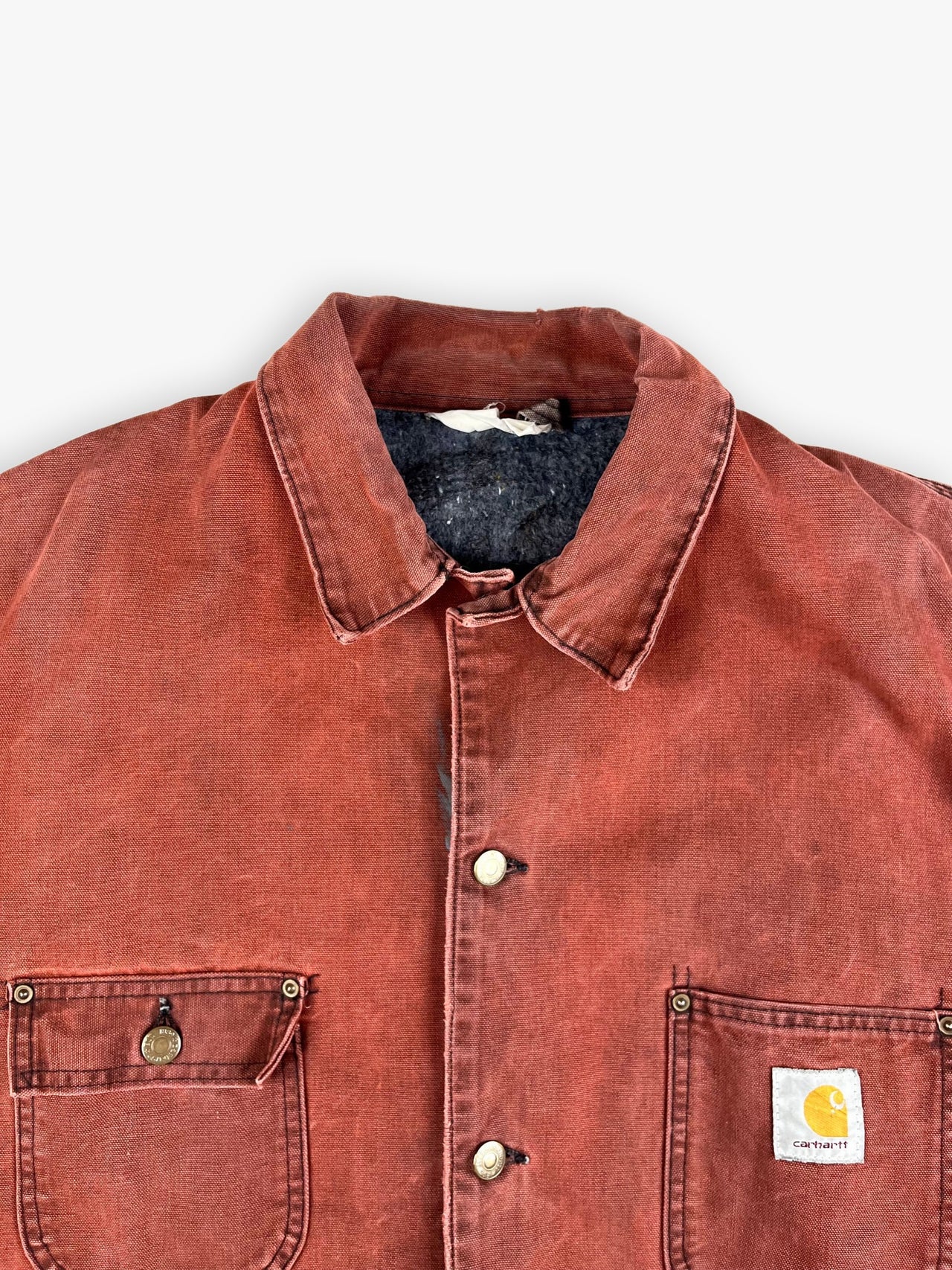 1990s Carhartt Michigan Chore Workwear Coat