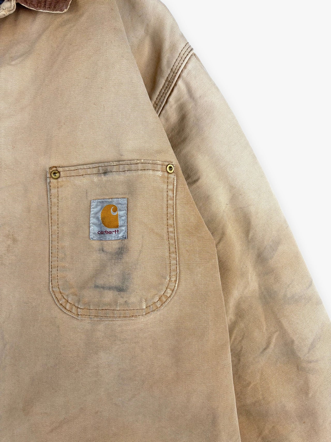 1990s Carhartt Michigan Chore Workwear Coat