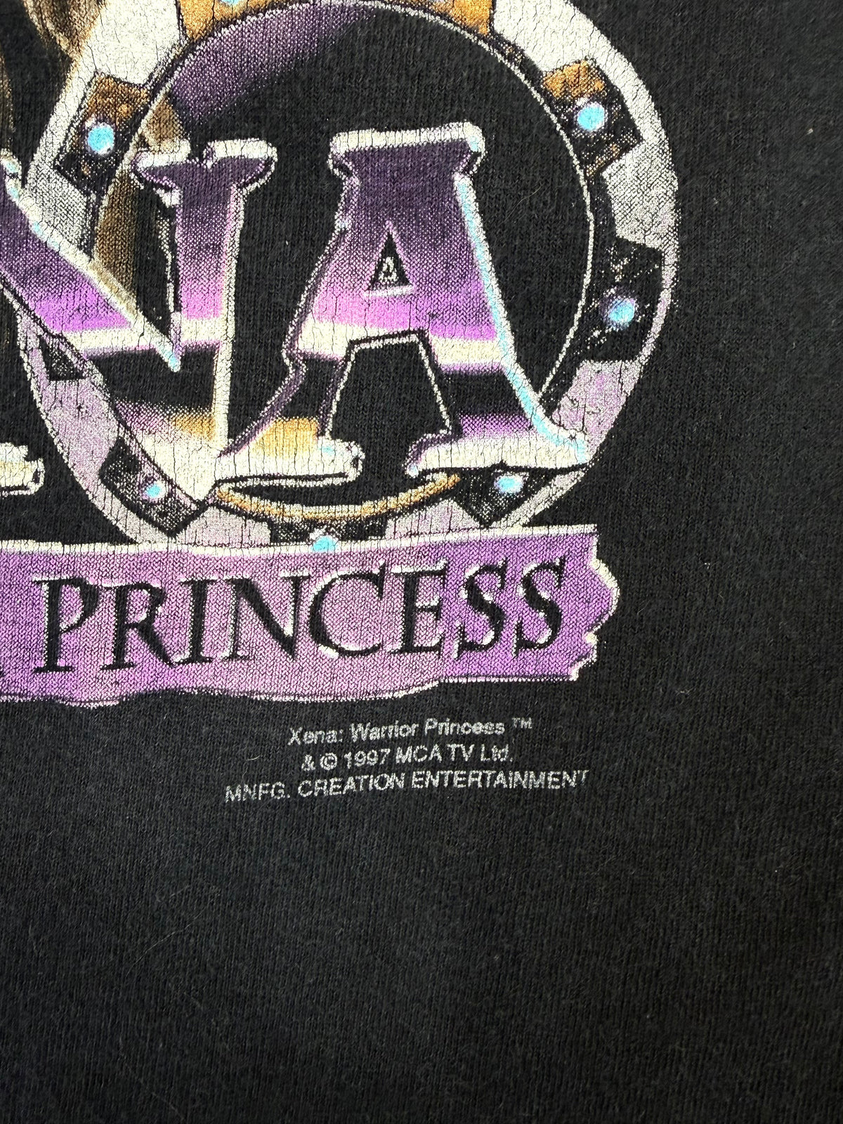 1997 Xena Warrior Princess T-Shirt