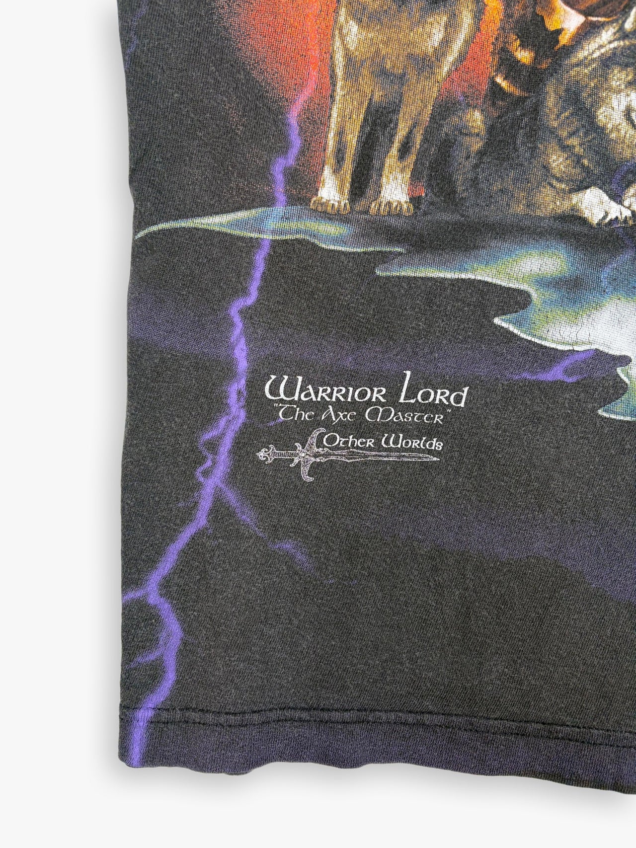 1990s Churinga Warrior Lord ”The Axe Master” T-Shirt