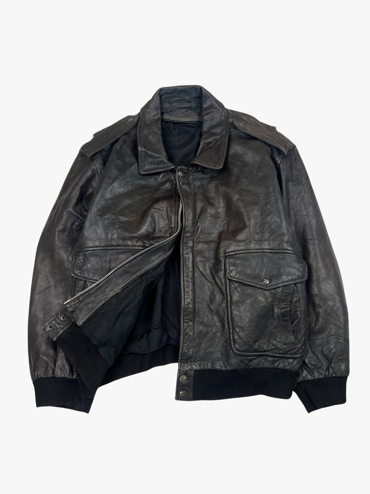 Mac Douglas A-2 Flight Bomber Leather Jacket