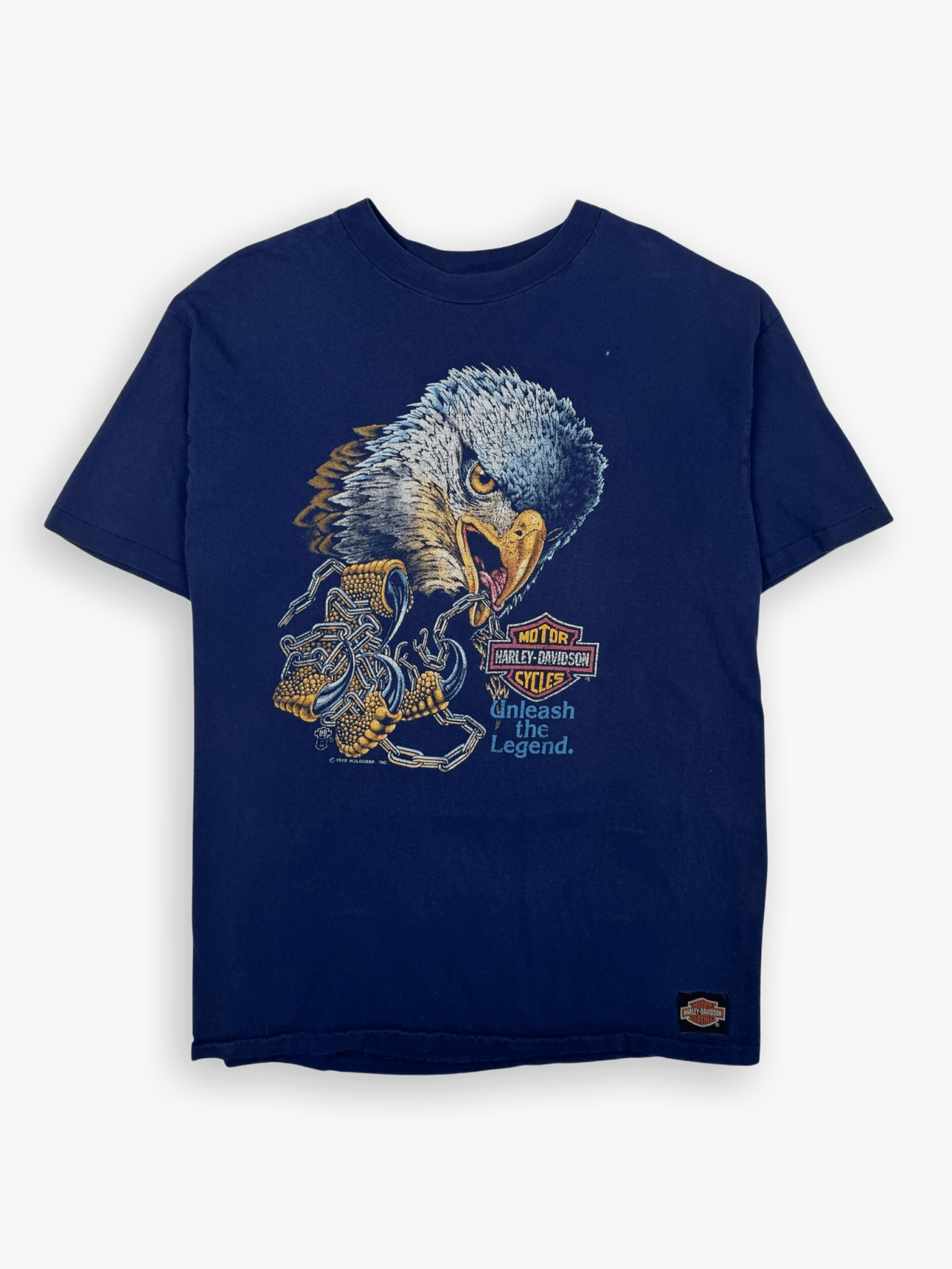 1989 Harley Davidson Unleash The Legend Single Stitch T-Shirt