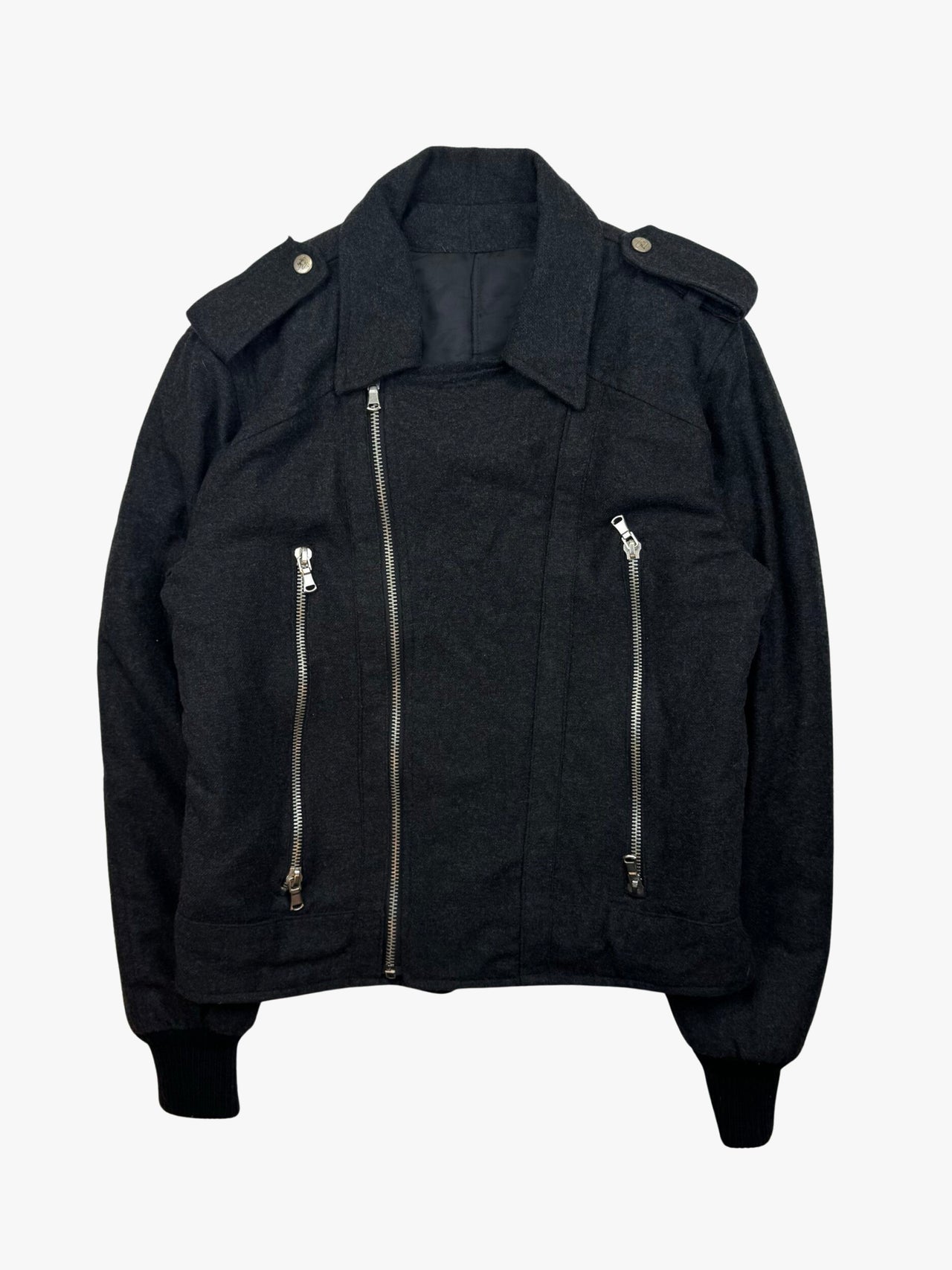Togs Wool Biker Jacket