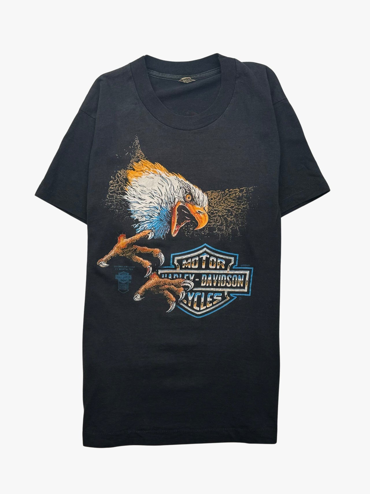 1980’s Harley Davidson 3D Emblem T-Shirt