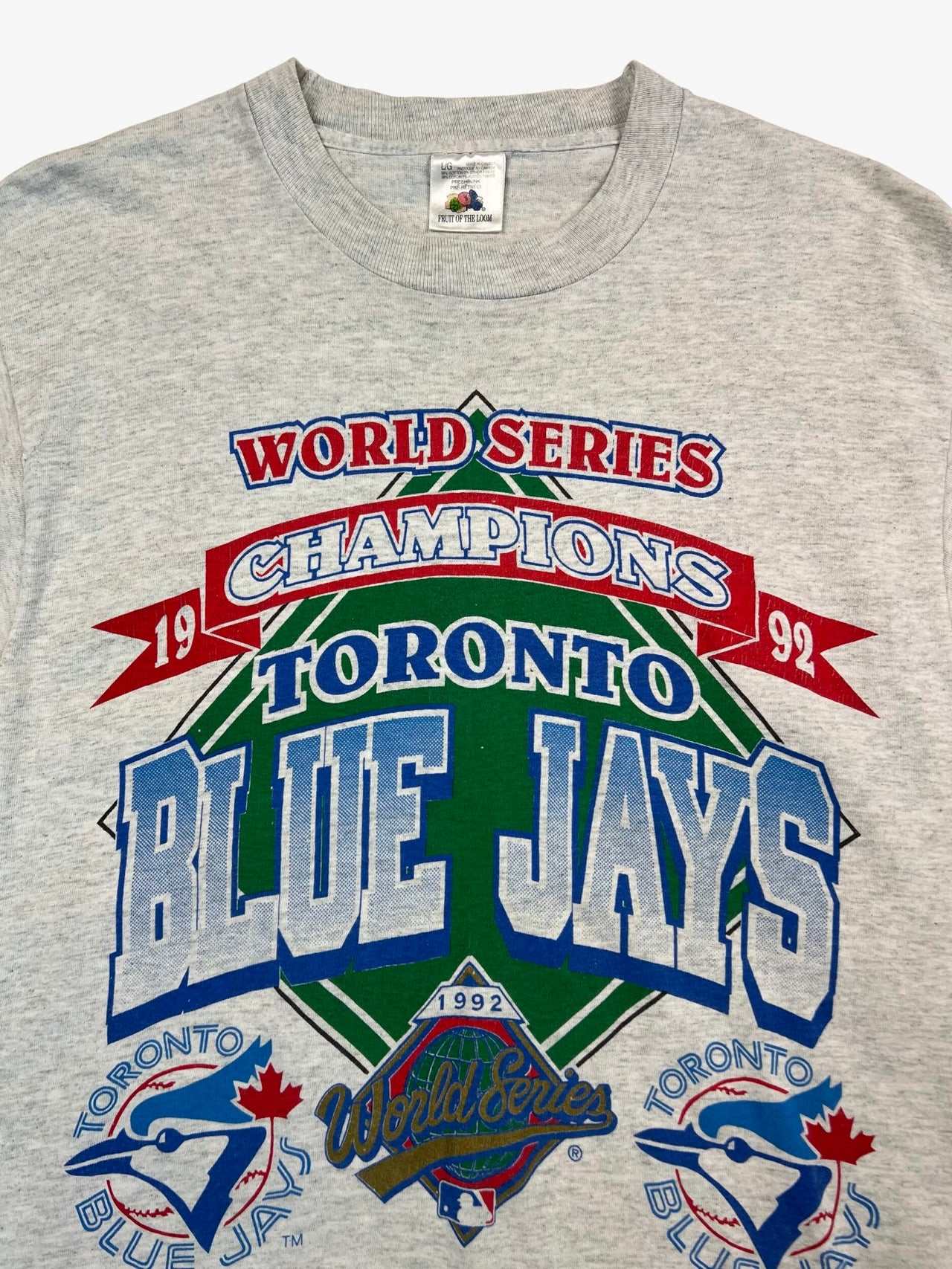 1992 World Series Champions Toronto Blue Jays T-Shirt