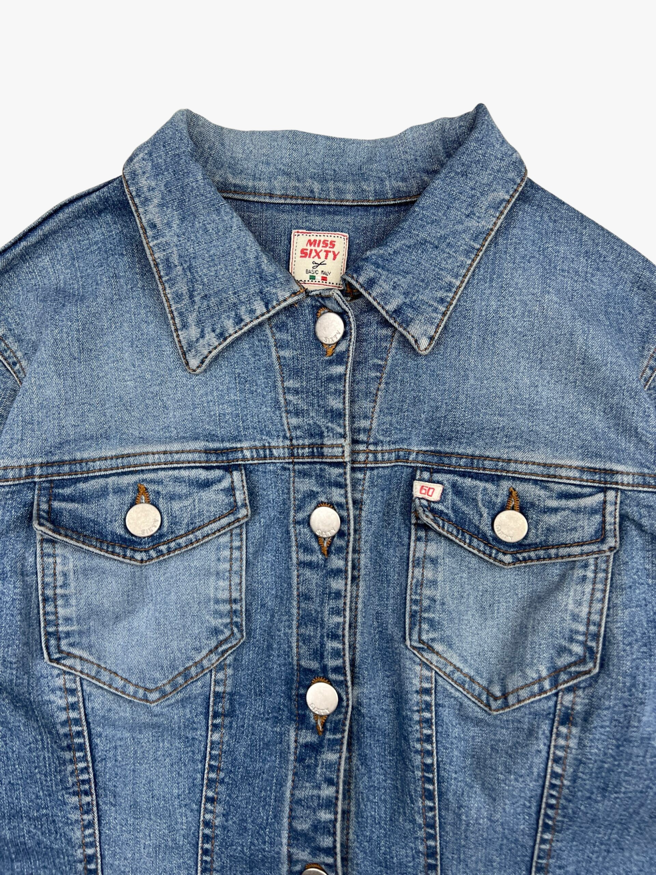 Miss Sixty Slim Fit Trucker Denim Jacket
