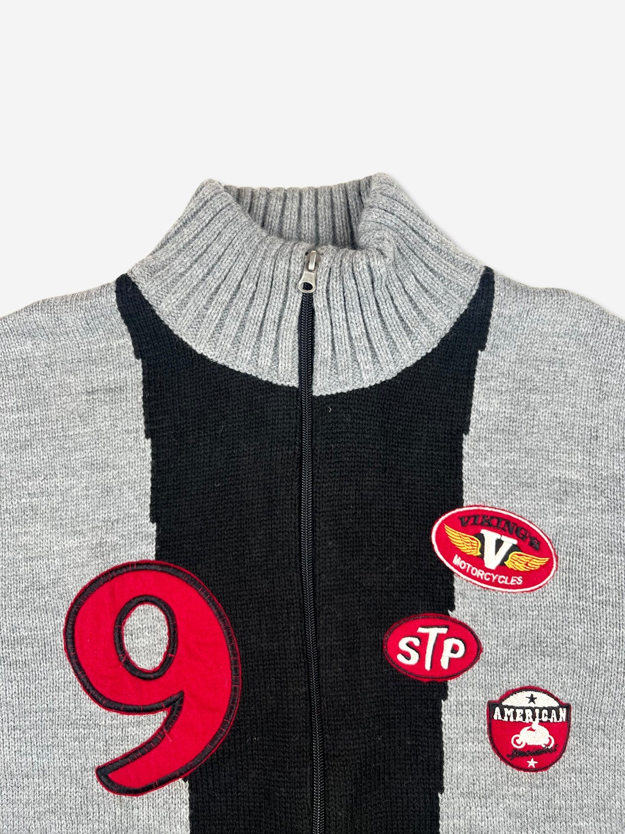 FreeJ Zip Up Knit Sweater